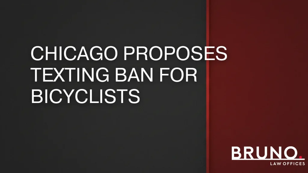 Chicago proposes texting ban for bicyclists
