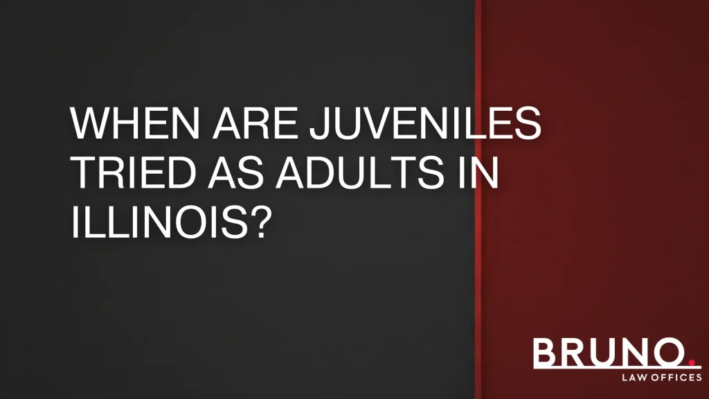 When Are Juveniles Tried as Adults in Illinois