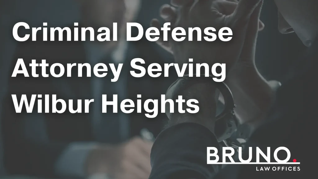 Criminal Defense Attorney Serving Wilbur Heights Image