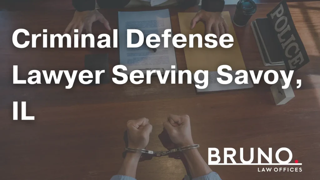 Criminal Defense Lawyer Serving Savoy, IL Image