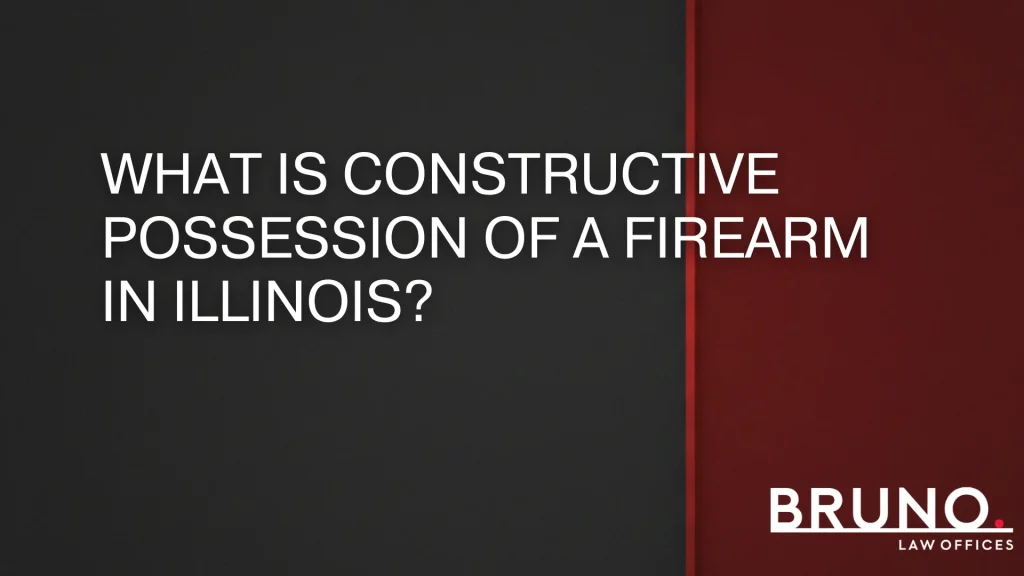 What Is Constructive Possession of a Firearm in Illinois_ - Bruno Law Offices