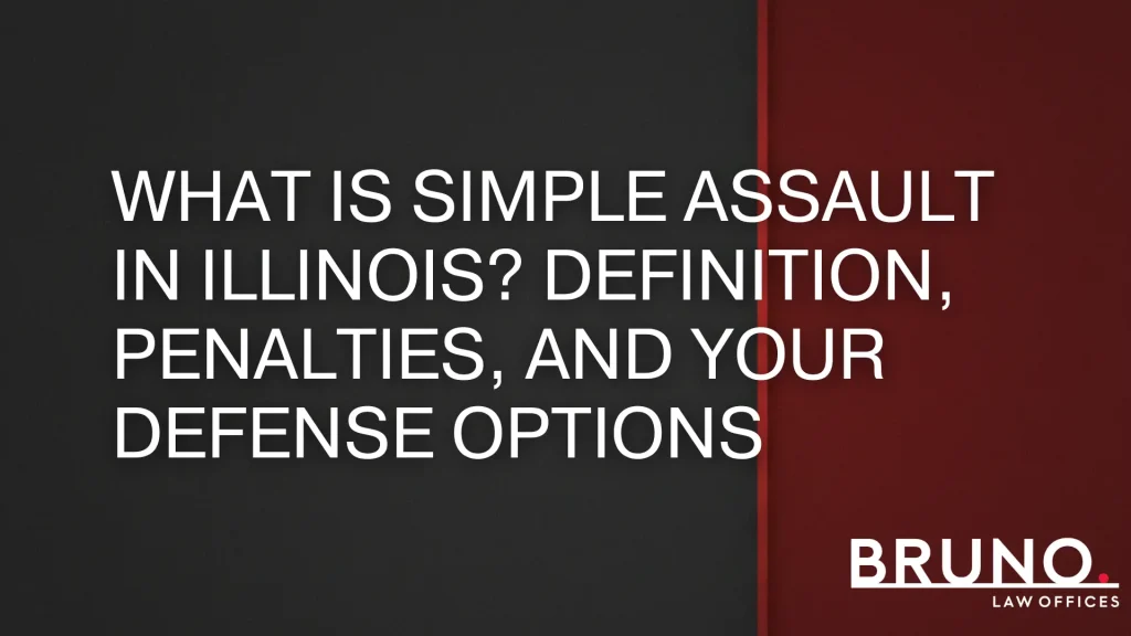 What Is Simple Assault in Illinois_ Definition, Penalties, and Your Defense Options
